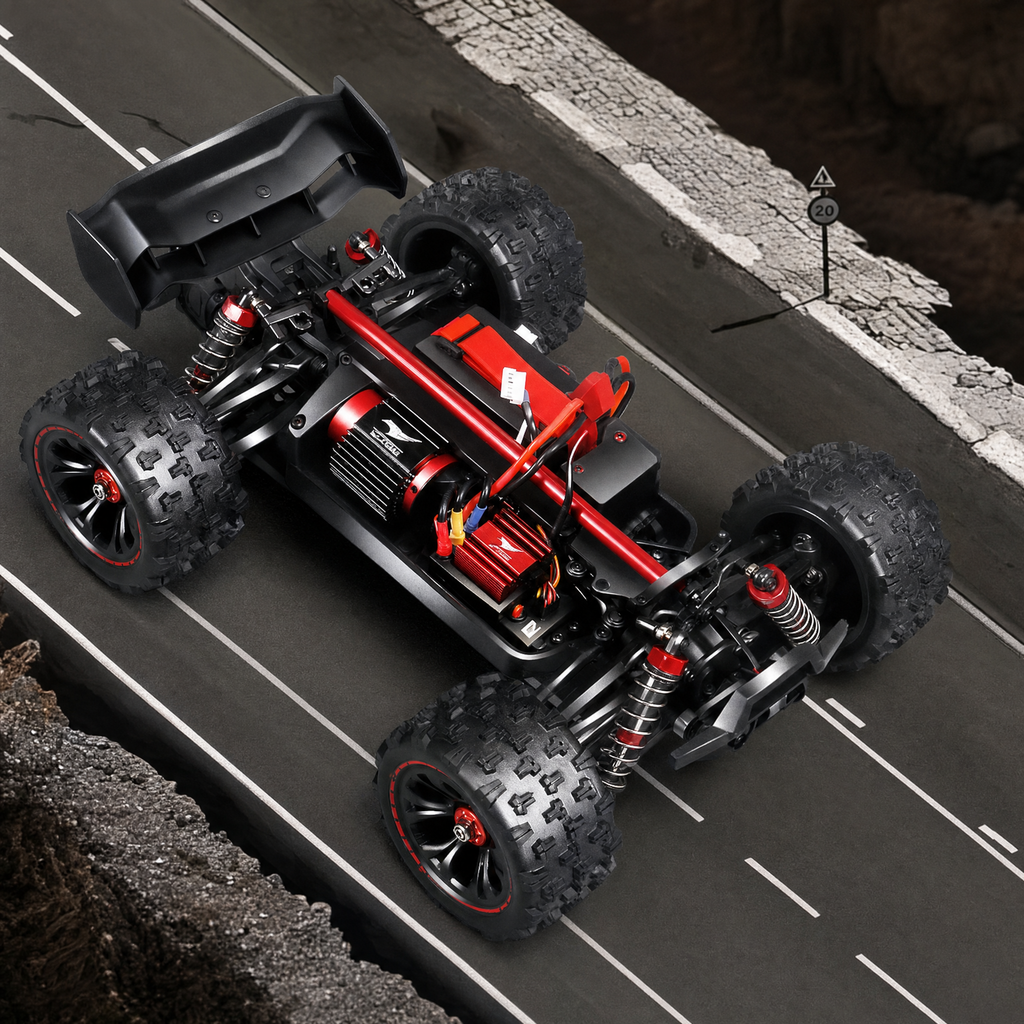 VenuVolt Raptor front view with LED-style headlights and aggressive grille