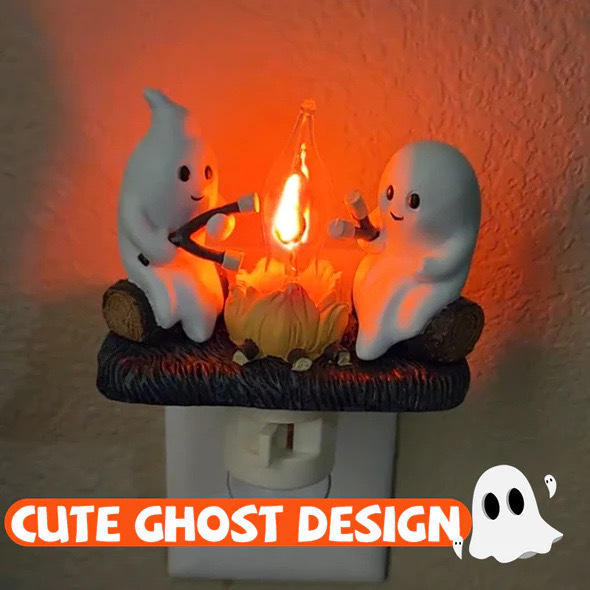 2026 Ghost Campfire Flickering Nightlight